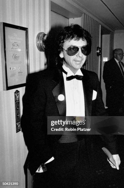 Record producer Phil Spector at the Rock & Roll Hall of Fame induction banquet at the Waldorf-Astoria hotel.