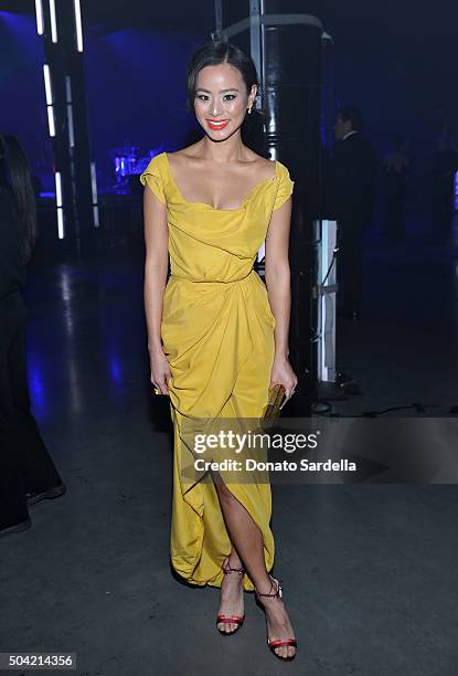 Actress Jamie Chung attends The Art of Elysium 2016 HEAVEN Gala presented by Vivienne Westwood & Andreas Kronthaler at 3LABS on January 9, 2016 in...