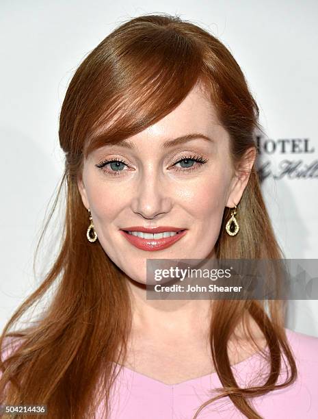 Actress Lotte Verbeek attends the BAFTA Awards Season Tea Party at Four Seasons Hotel Los Angeles at Beverly Hills on January 9, 2016 in Los Angeles,...