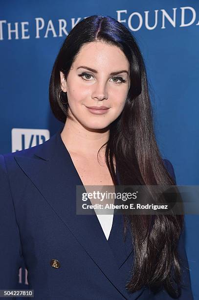 Lana Del Rey attends the 5th Annual Sean Penn & Friends HELP HAITI HOME Gala Benefiting J/P Haitian Relief Organization at Montage Hotel on January...