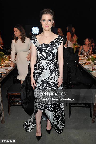 Actress Gillian Jacobs attends The Art of Elysium 2016 HEAVEN Gala presented by Vivienne Westwood & Andreas Kronthaler at 3LABS on January 9, 2016 in...