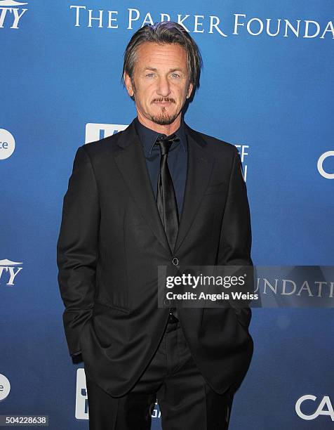 Actor Sean Penn attends the 5th Annual Sean Penn & Friends HELP HAITI HOME Gala benefiting J/P Haitian Relief Organization at Montage Hotel on...