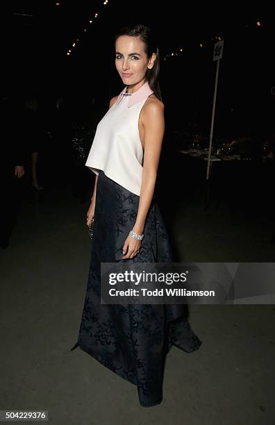 Actress Camilla Belle attends The Art of Elysium 2016 HEAVEN Gala presented by Vivienne Westwood & Andreas Kronthaler at 3LABS on January 9, 2016 in...