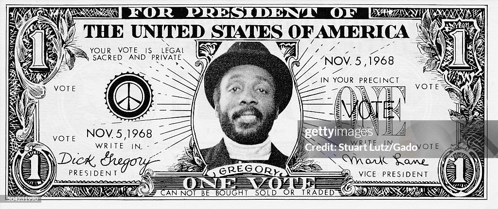 Dollar Bill Campaign By Dick Gregory