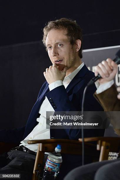 Director/writer Laszlo Nemes attends the Golden Globe Foreign-Language Film nominees screenings and symposium with filmmakers at American...