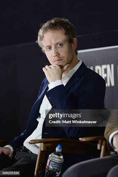 Director/writer Laszlo Nemes attends the Golden Globe Foreign-Language Film nominees screenings and symposium with filmmakers at American...
