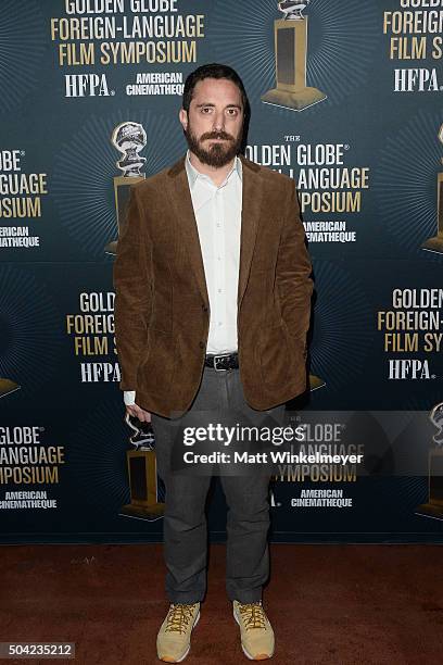 Director/producer Pablo Larrain Golden Globe Foreign-Language Film nominees screenings and symposium with filmmakers at American Cinematheque's...