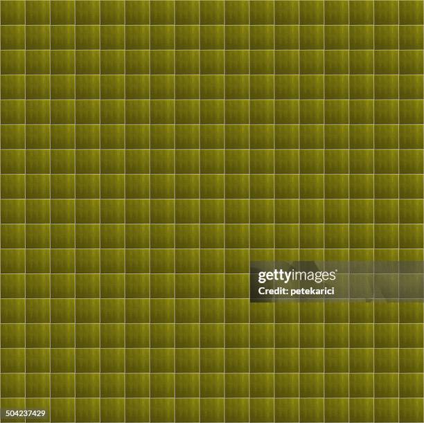 ilustraciones, imágenes clip art, dibujos animados e iconos de stock de verde, azulejos de cerámica mosaic - mosaico fotos
