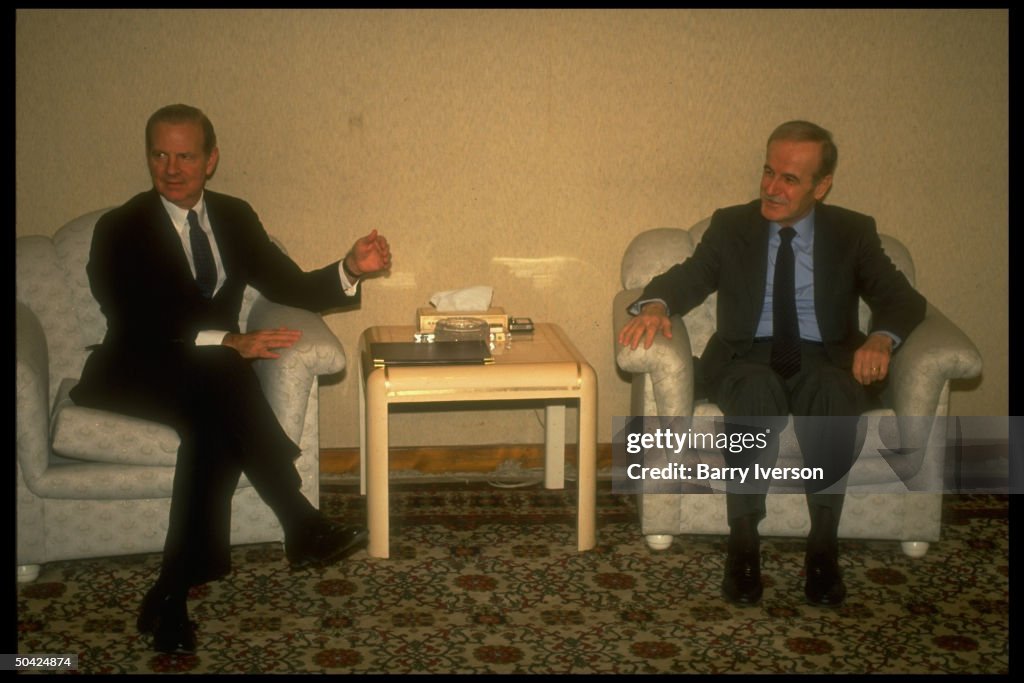 James A. III Baker;Hafez Al Assad