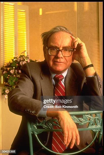 Berkshire Hathaway chairman Warren Buffett.