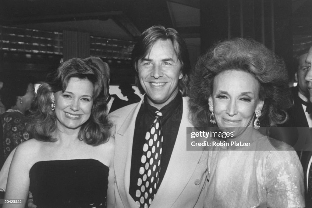 Jane Pauley;Helen Gurley Brown;Don Johnson