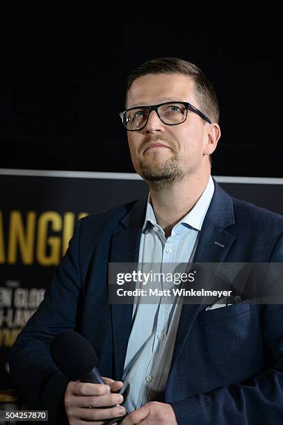 Director/writer Klaus Haro attends the Golden Globe Foreign-Language Film nominees screenings and symposium with filmmakers at American...