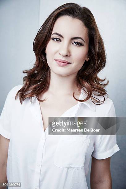 Ivana Baquero of A+E Network's MTV - 'The Shannara Chronicles' poses in the Getty Images Portrait Studio at the 2016 Winter Television Critics...