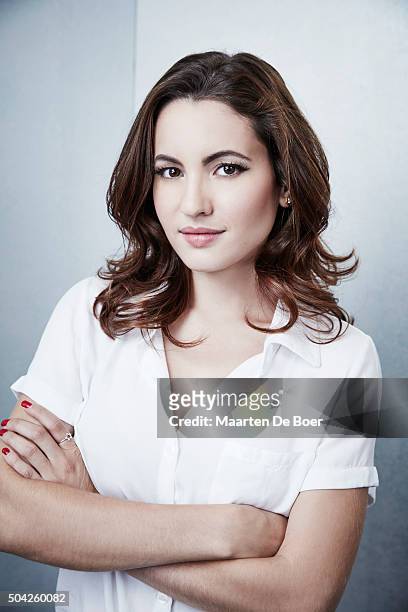 Ivana Baquero of A+E Network's MTV - 'The Shannara Chronicles' poses in the Getty Images Portrait Studio at the 2016 Winter Television Critics...