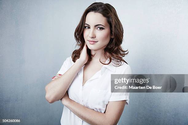 Ivana Baquero of A+E Network's MTV - 'The Shannara Chronicles' poses in the Getty Images Portrait Studio at the 2016 Winter Television Critics...