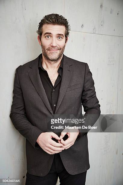 Craig Bierko of A+E Network's 'UnREAL' poses in the Getty Images Portrait Studio at the 2016 Winter Television Critics Association press tour at the...
