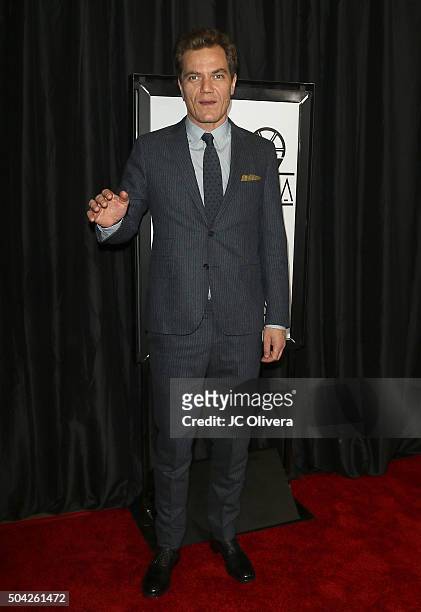 Actor Michael Shannon attends The 40th Annual Los Angeles Film Critics Association Awards at InterContinental Hotel on January 9, 2016 in Century...