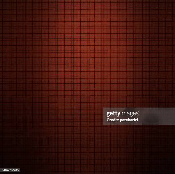 brown ceramic tiles mosaic - roof shingles texture stock illustrations