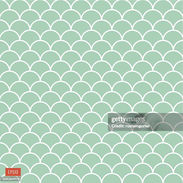 fish scale pattern - scales stock illustrations