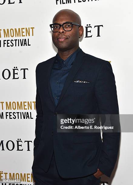 Agent Ryan Tarpley attends Moet & Chandon Celebrates 25 Years at the Golden Globes on January 8, 2016 in West Hollywood, California.