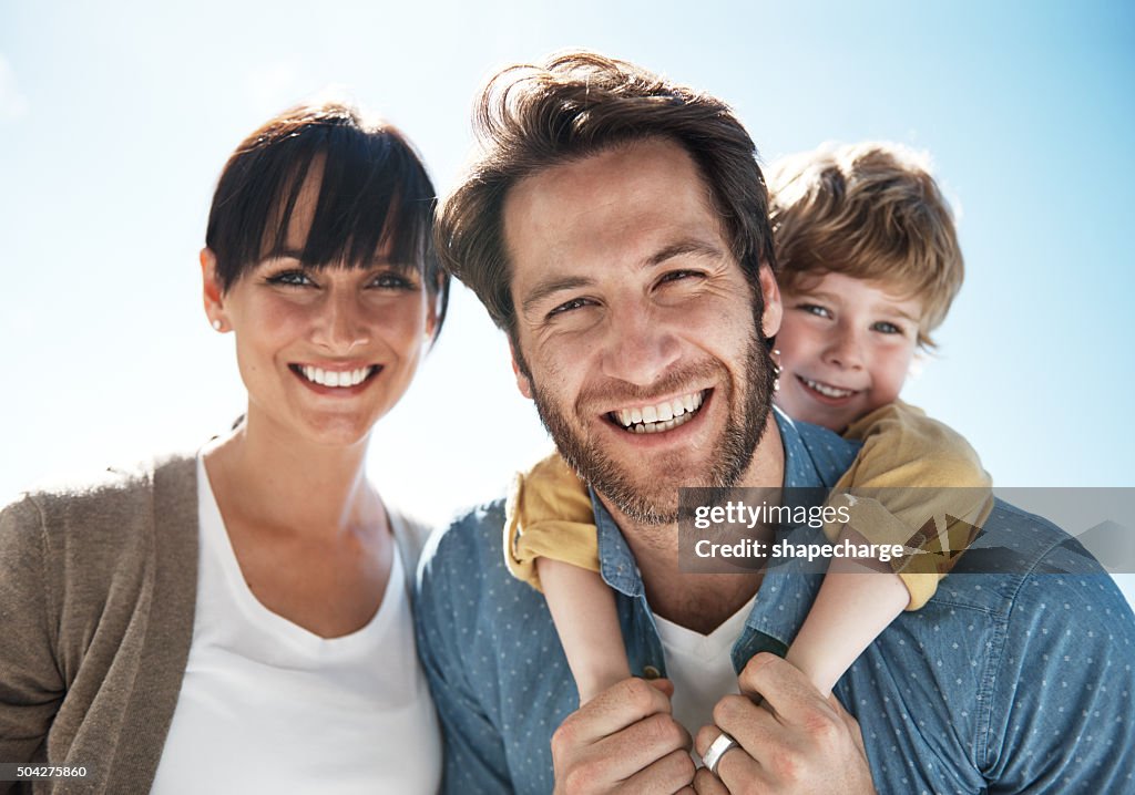 Summer smiles with the family