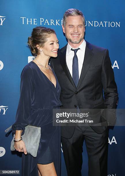 Rebecca Dane and Eric Dane arrive at the 5th Annual Sean Penn & Friends "HELP HAITI HOME" gala benefiting J/P Haitian Relief Organization held at...