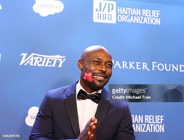 Jimmy Jean-Louis arrives at the 5th Annual Sean Penn & Friends "HELP HAITI HOME" gala benefiting J/P Haitian Relief Organization held at Montage...