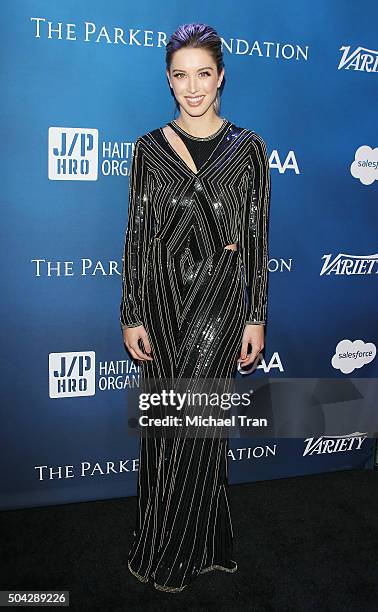 Melissa Bolona arrives at the 5th Annual Sean Penn & Friends "HELP HAITI HOME" gala benefiting J/P Haitian Relief Organization held at Montage Hotel...