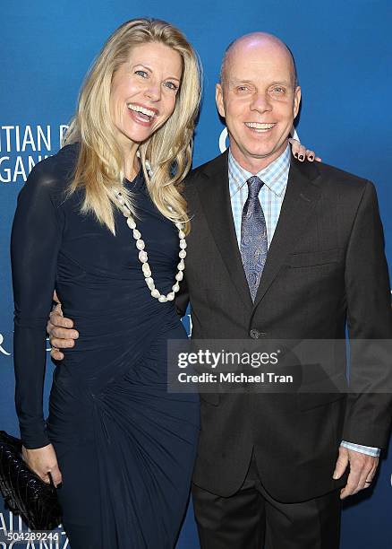 Tracie Hamilton and Scott Hamilton arrive at the 5th Annual Sean Penn & Friends "HELP HAITI HOME" gala benefiting J/P Haitian Relief Organization...