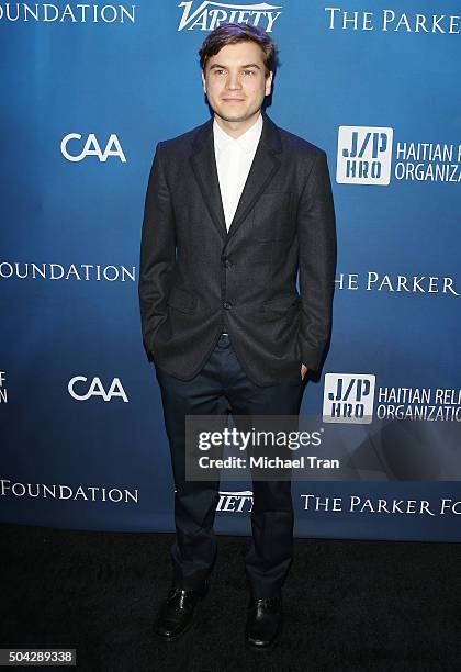 Emile Hirsch arrives at the 5th Annual Sean Penn & Friends "HELP HAITI HOME" gala benefiting J/P Haitian Relief Organization held at Montage Hotel on...