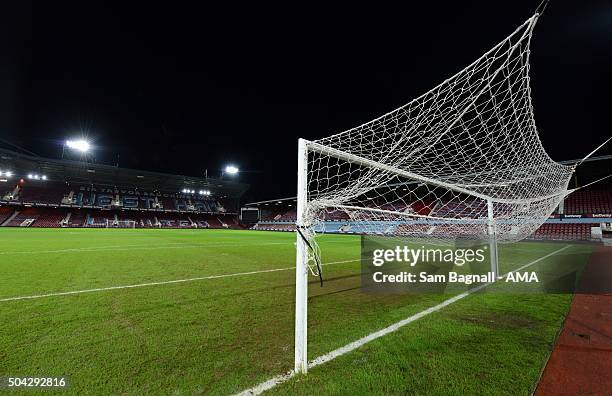 General view of Upton Park / Boleyn Ground before The Emirates FA Cup match between West Ham United and Wolverhampton Wanderers at Boleyn Ground on...