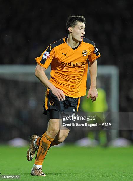 Michal Zyro of Wolverhampton Wanderers during The Emirates FA Cup match between West Ham United and Wolverhampton Wanderers at Boleyn Ground on...