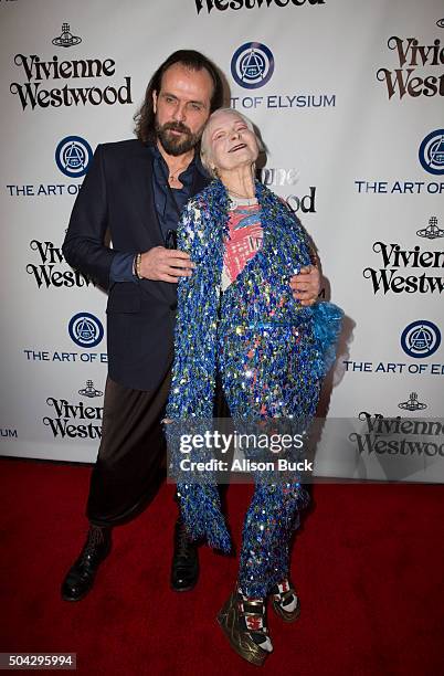 Gala Creative Visionary Vivienne Westwood attends The Art of Elysium 2016 HEAVEN Gala presented by Vivienne Westwood & Andreas Kronthaler at 3LABS on...