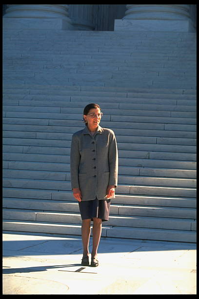 DC: 10th August 1993 - Ruth Bader Ginsburg: Second Female Associate Justice Of The Supreme Court