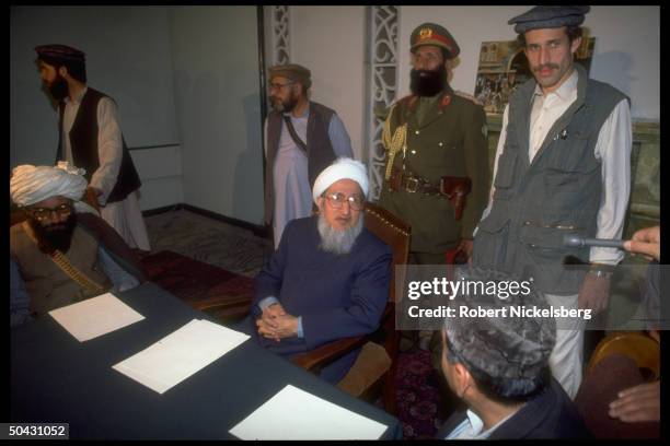 Sibghatullah Mojaddedi Photos and Premium High Res Pictures Getty Images