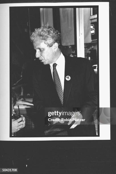 Politician Mark Green at the Reebok party for Dem. Supporters during the wk. Of the Dem. Natl. Convention, at Gracie Mansion.