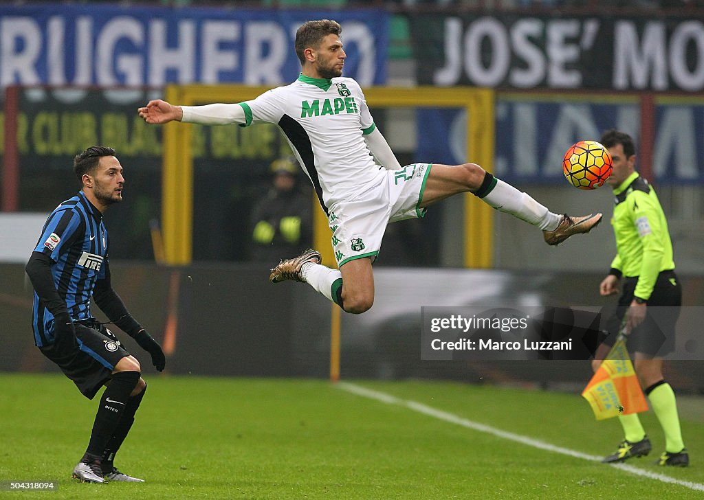 FC Internazionale Milano v US Sassuolo Calcio - Serie A