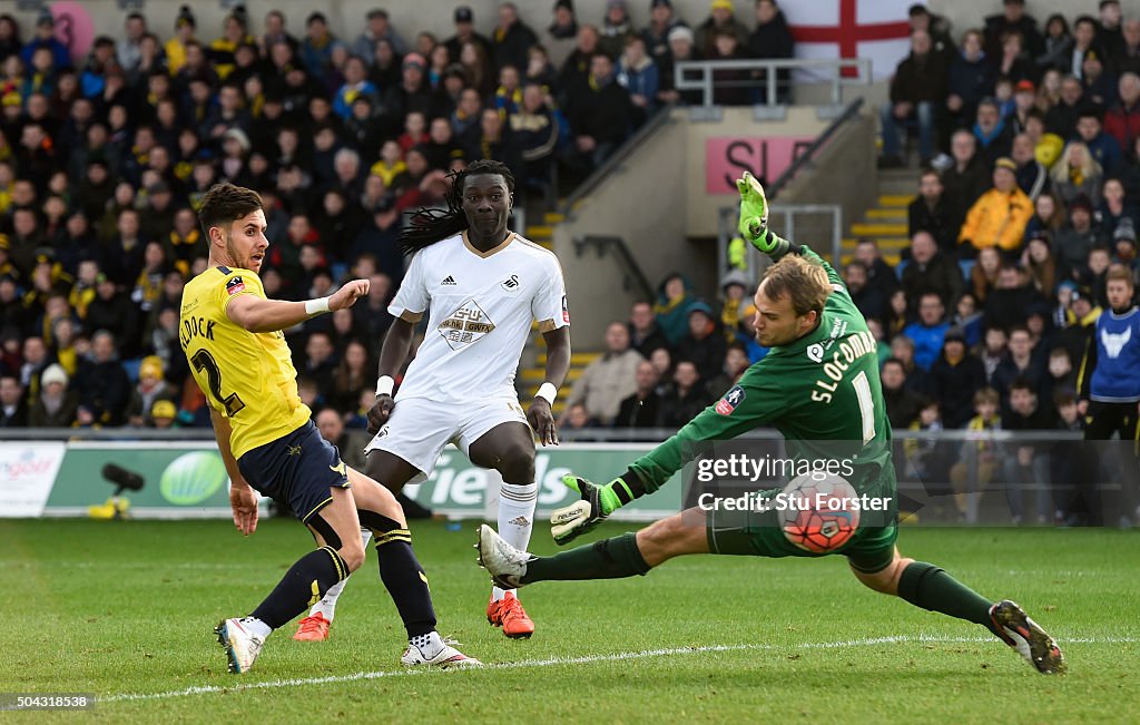 Oxford United v Swansea City - The Emirates FA Cup Third Round