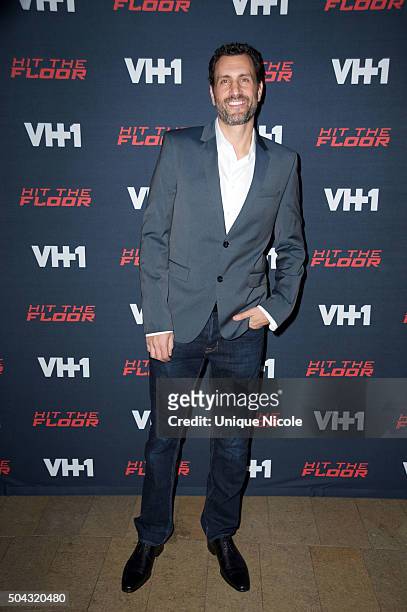 Jonathan McDaniel aka Lil' J arrives for the premiere of VH1's 'Hit The Floor' Season 3 at Paramount Theater on the Paramount Studios lot on January...