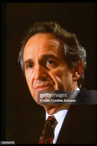 Dem. Presidential cand. Sen. Tom Harkin speaking during primary campaign appearance in NH.