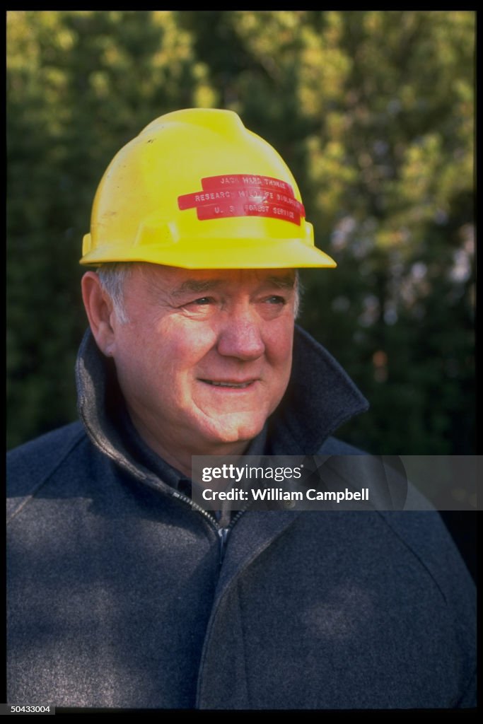 US Forest Service research wildlife biologist Jack Ward Thomas... News ...