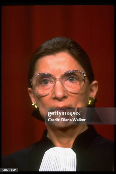 Supreme Court Justice Ruth Bader Ginsburg.