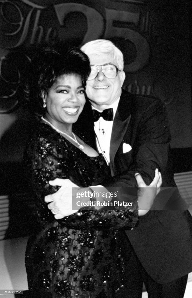 Phil Donahue;Oprah Winfrey