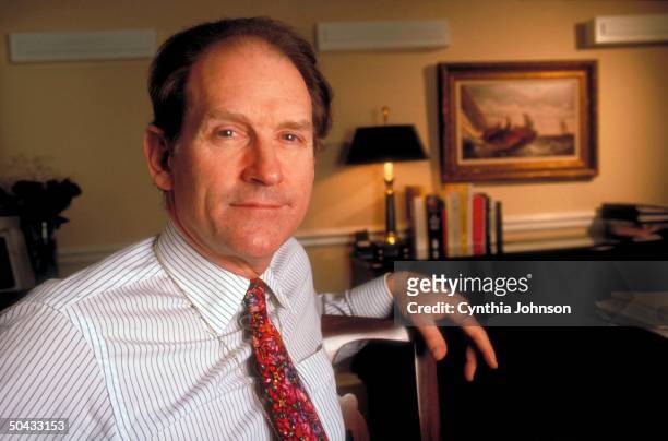 Harold Ickes, Pres. Clinton's WH dep. Chief of staff in his office.