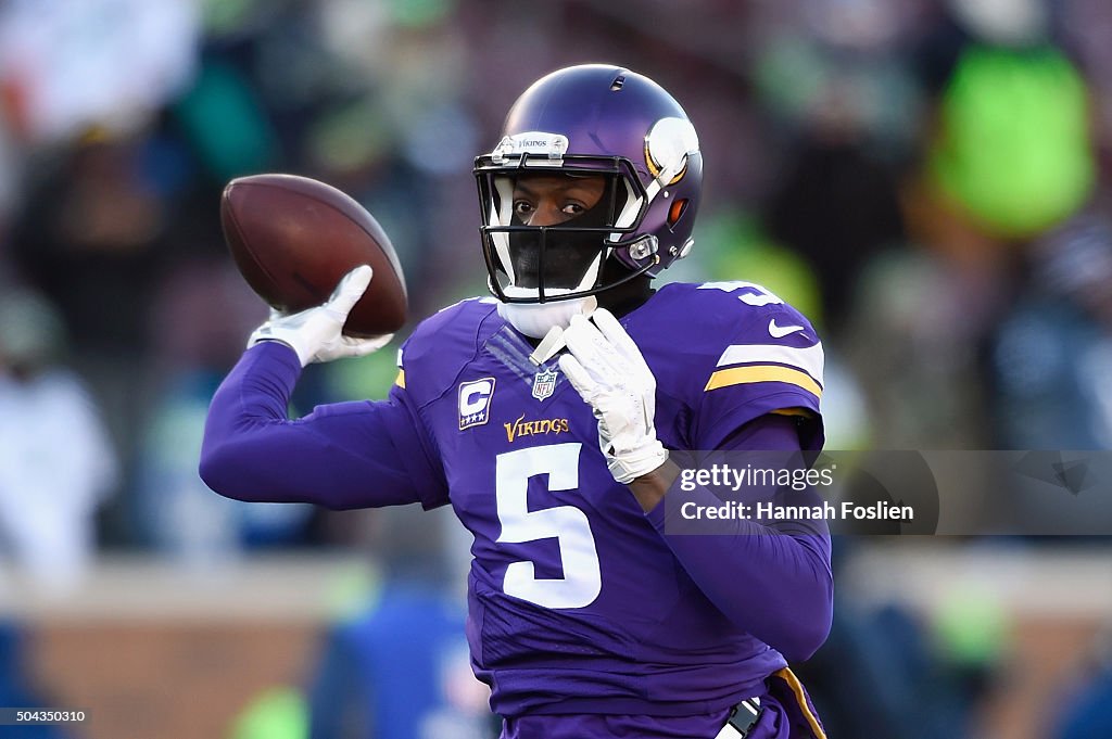 Wild Card Round - Seattle Seahawks v Minnesota Vikings