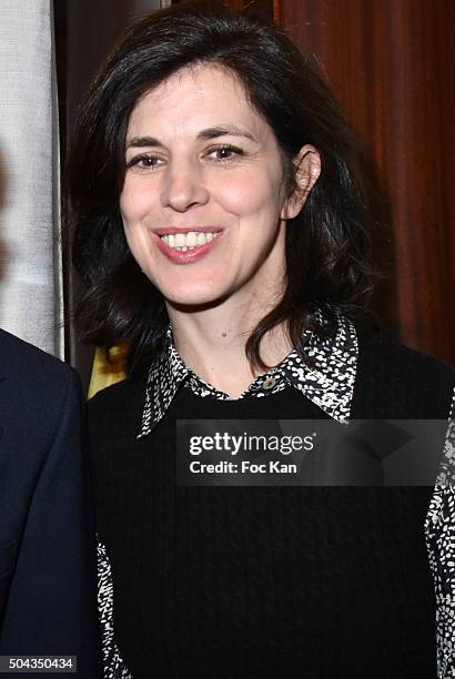 Fashion designer Vanessa Seward attend 'Gaz de France' Screening Party at Hotel Royal Monceau on January 9, 2016 in Paris, France.