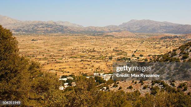 lasithi plateau, crete, greece - max knoll stock pictures, royalty-free photos & images
