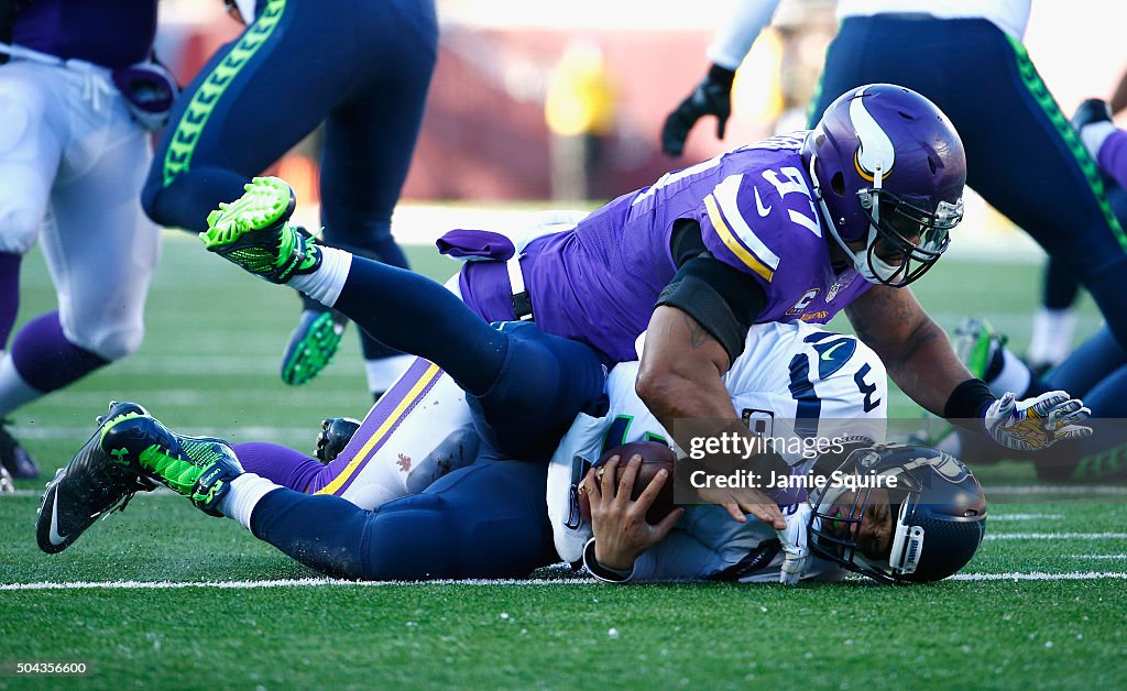 Wild Card Round - Seattle Seahawks v Minnesota Vikings