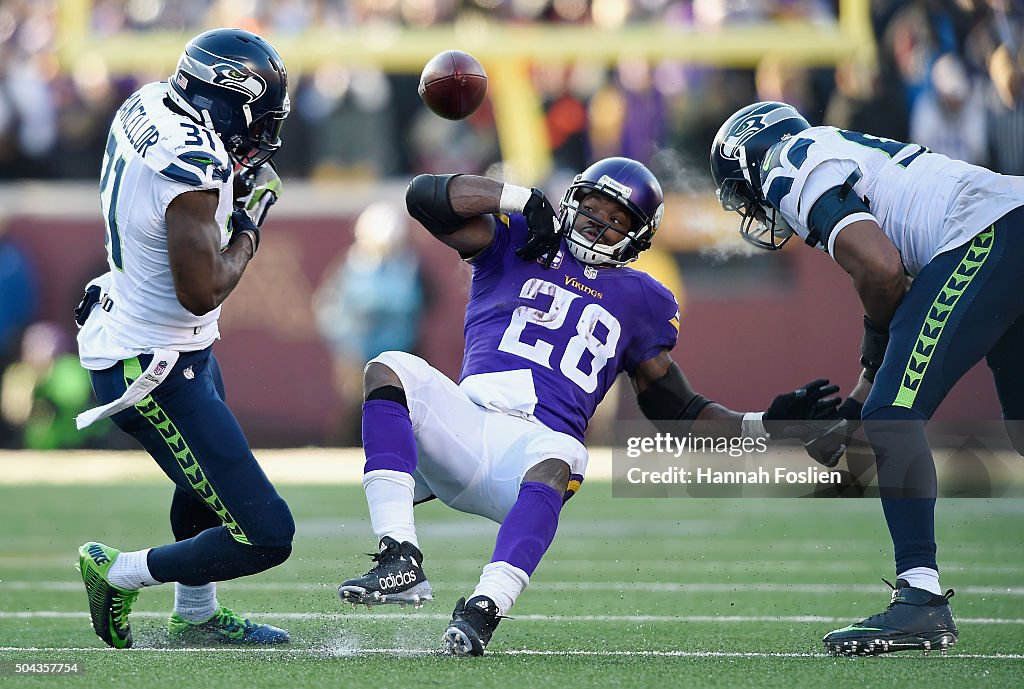 Wild Card Round - Seattle Seahawks v Minnesota Vikings