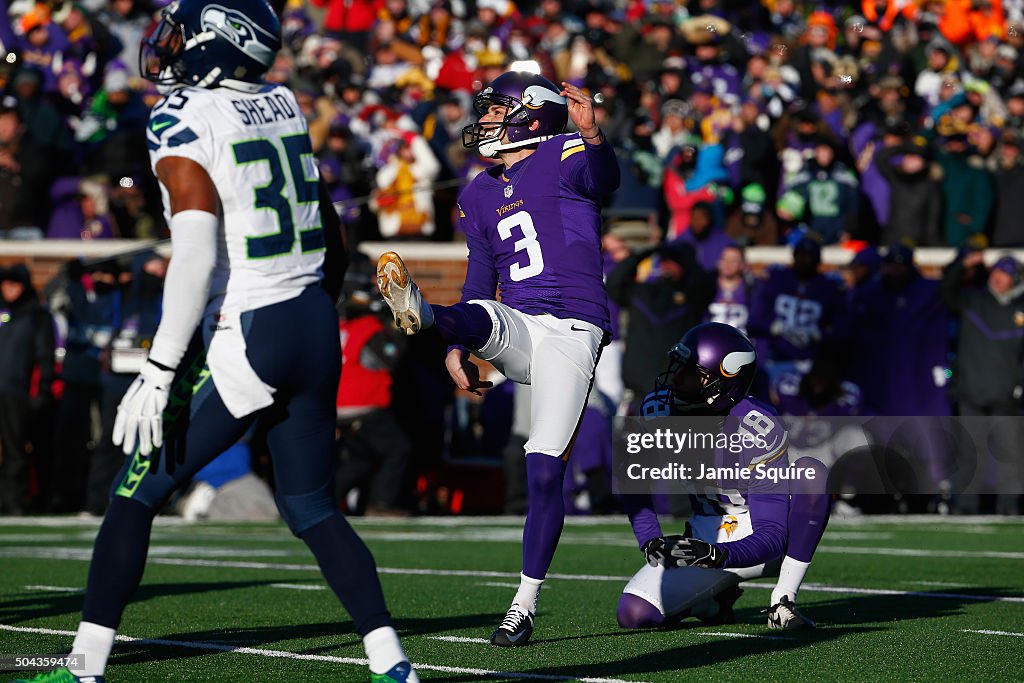 Wild Card Round - Seattle Seahawks v Minnesota Vikings